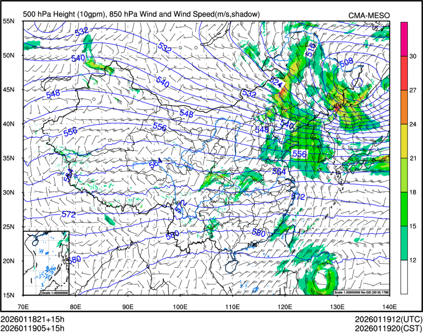 01/19 05时 +015小时