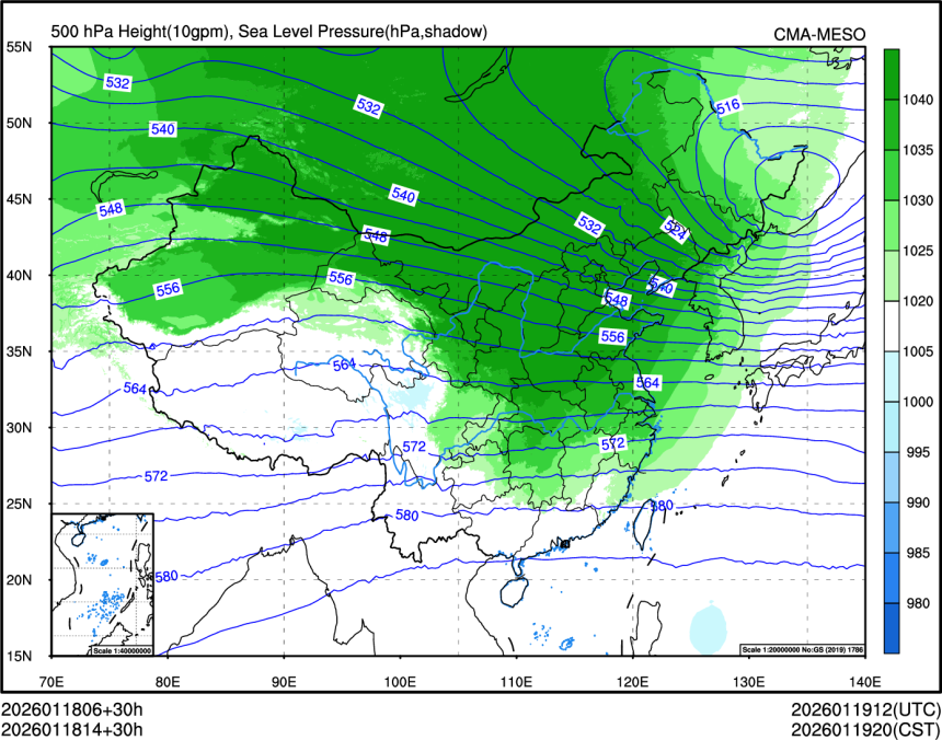 01/18 14时 +030小时