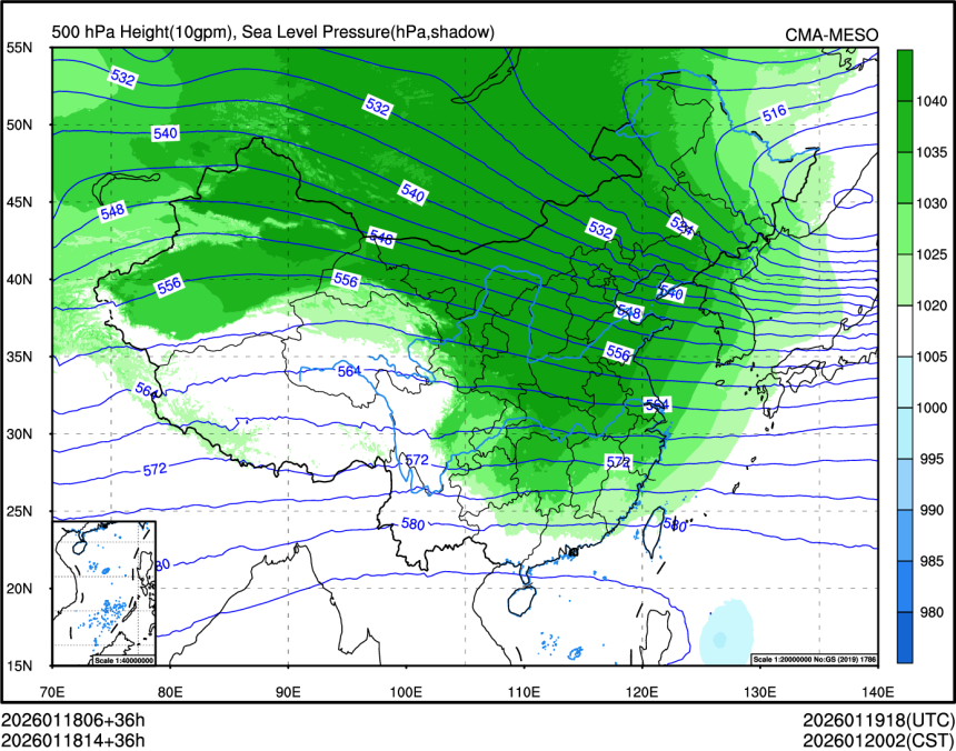 01/18 14时 +036小时