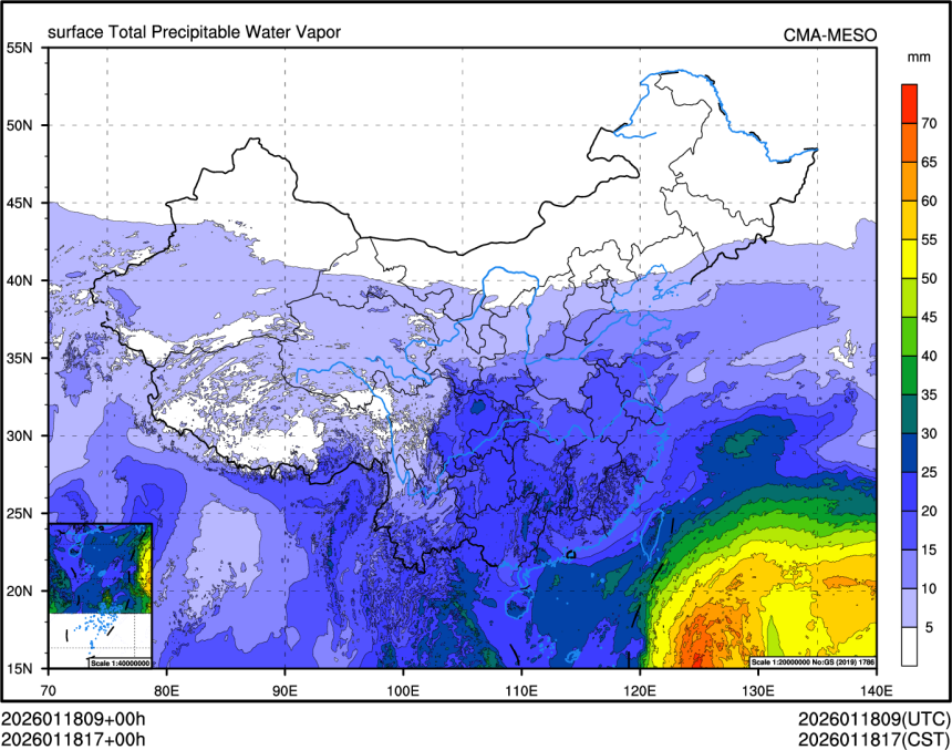 01/18 17时 +000小时
