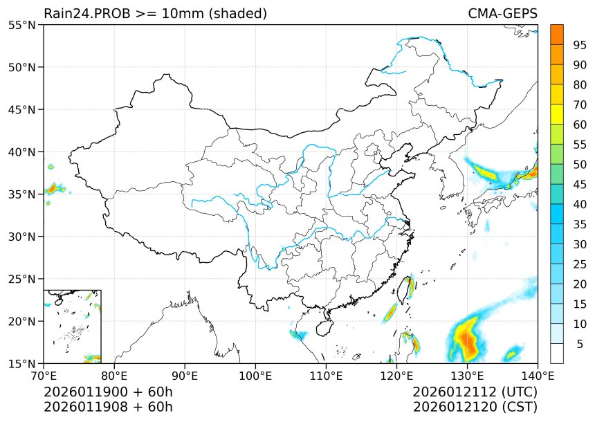 01/19 08时 +060小时