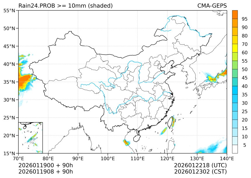 01/19 08时 +090小时