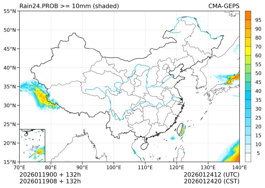 01/19 08时 +132小时