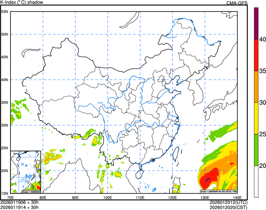 01/19 06时 +030小时