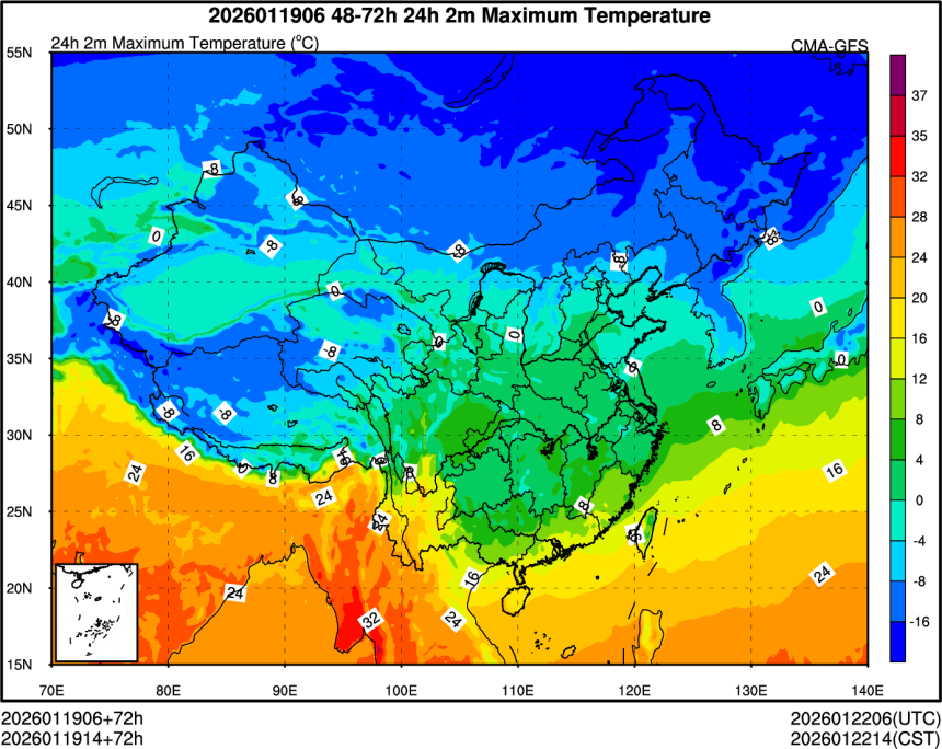 01/19 06时 +072小时
