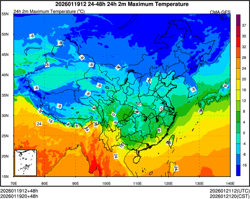 01/19 12时 +048小时