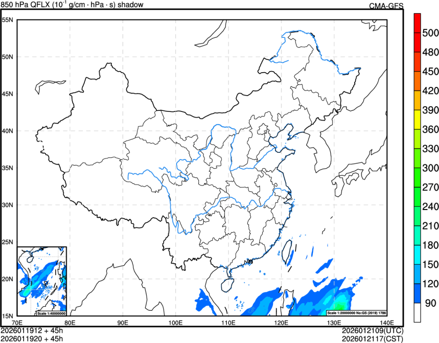 01/19 12时 +045小时