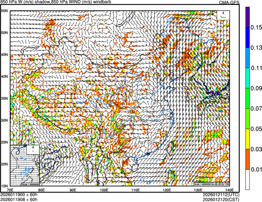 01/19 00时 +060小时