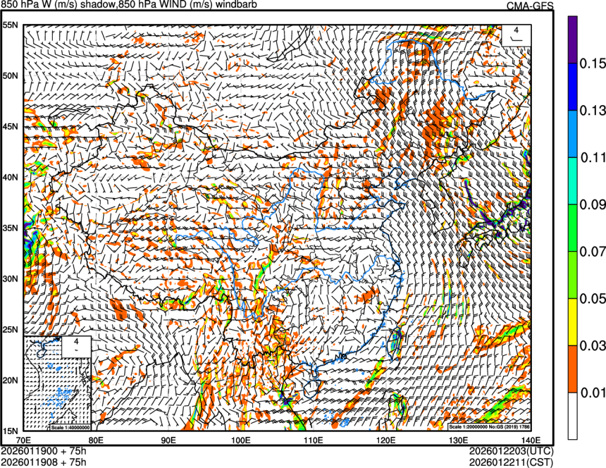 01/19 00时 +075小时