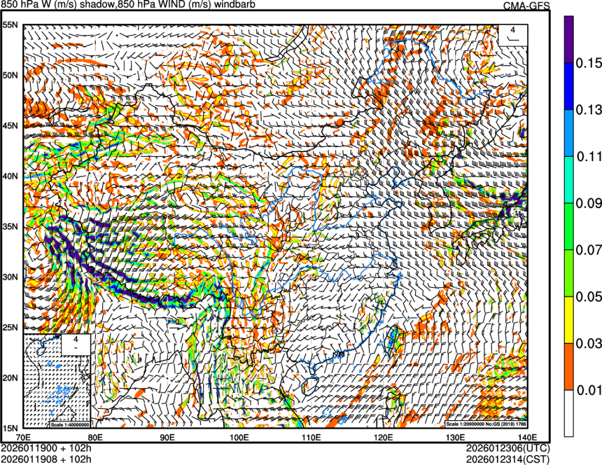 01/19 00时 +102小时