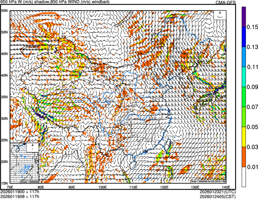 01/19 00时 +117小时