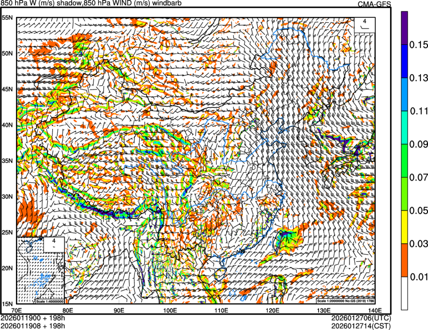 01/19 00时 +198小时