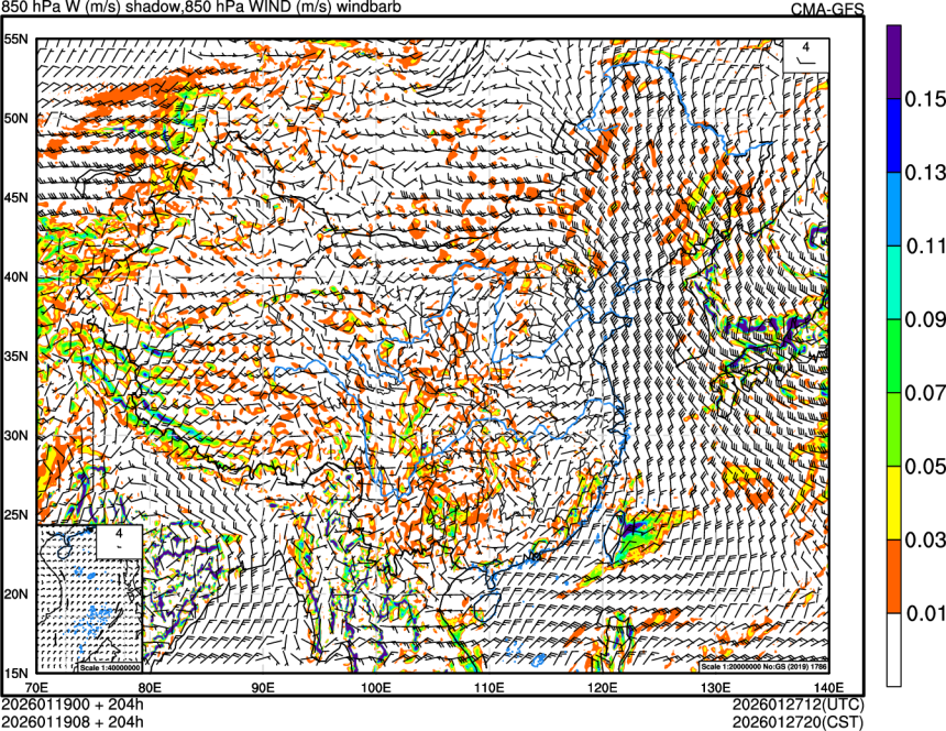 01/19 00时 +204小时