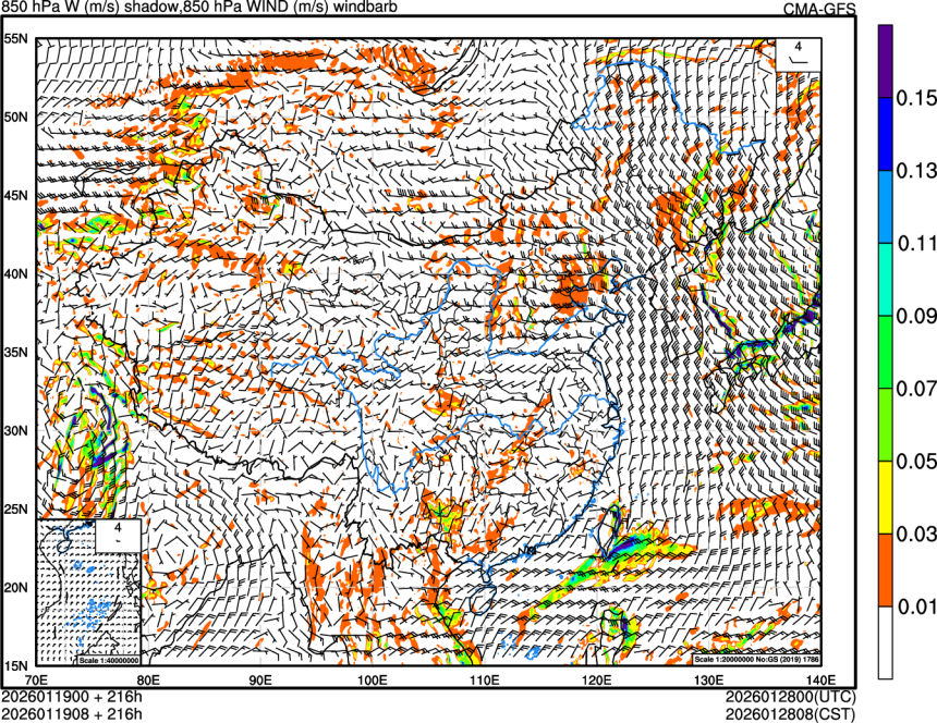 01/19 00时 +216小时