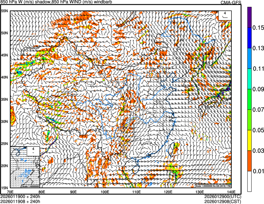 01/19 00时 +240小时
