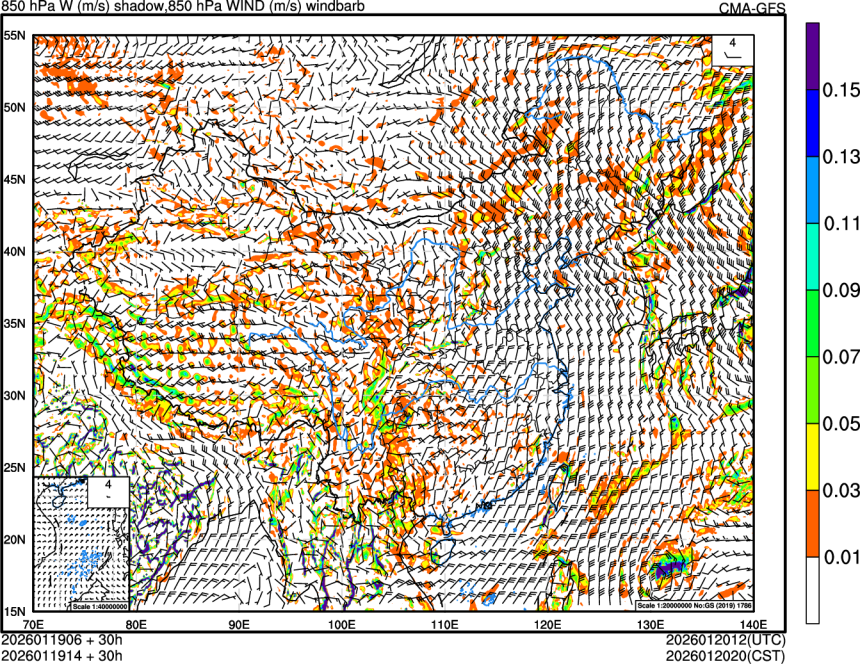 01/19 06时 +030小时