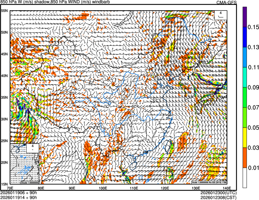 01/19 06时 +090小时