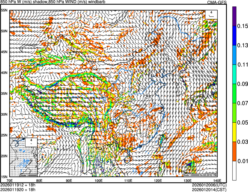 01/19 12时 +018小时