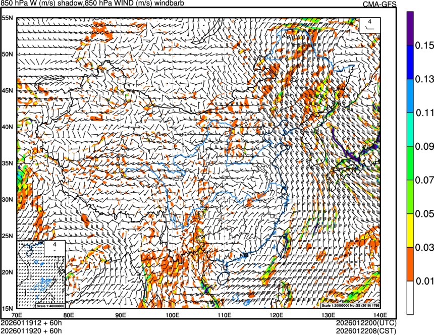 01/19 12时 +060小时