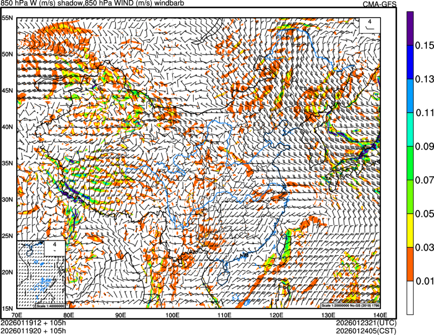 01/19 12时 +105小时