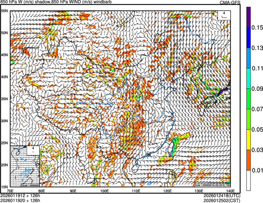 01/19 12时 +126小时