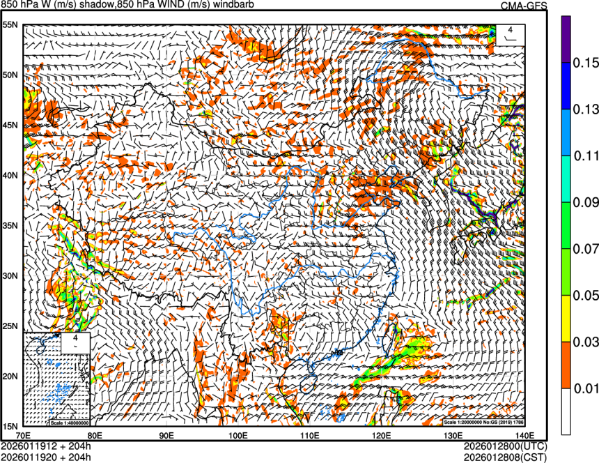 01/19 12时 +204小时