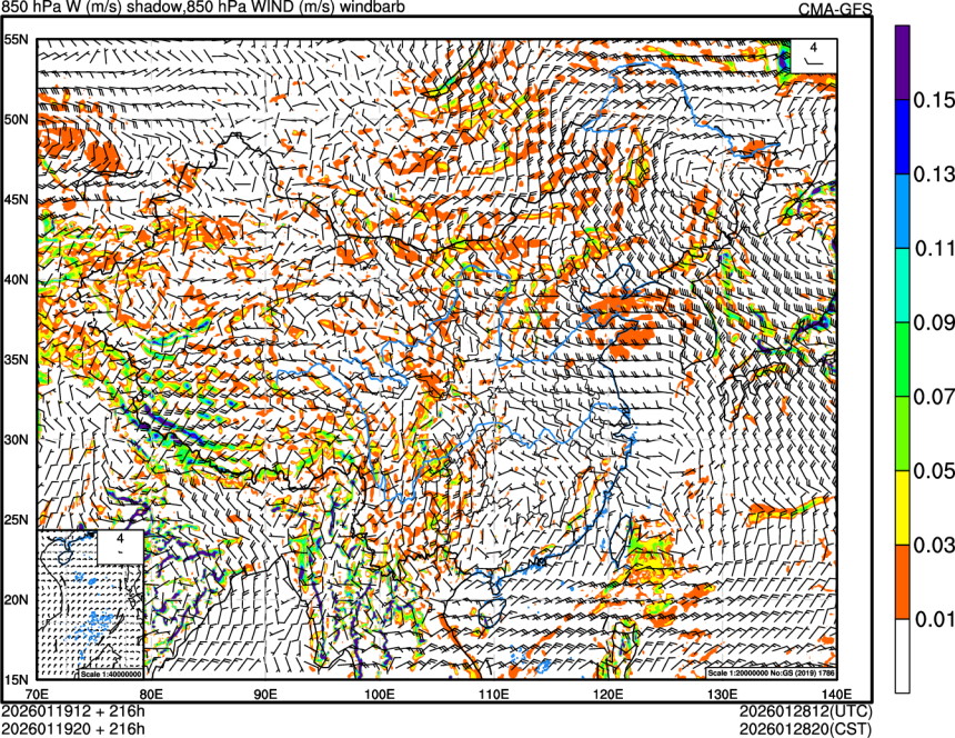 01/19 12时 +216小时