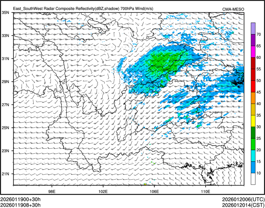 01/19 08时 +030小时