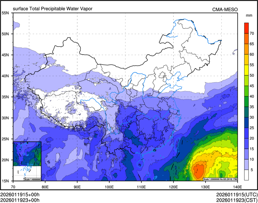 01/19 23时 +000小时