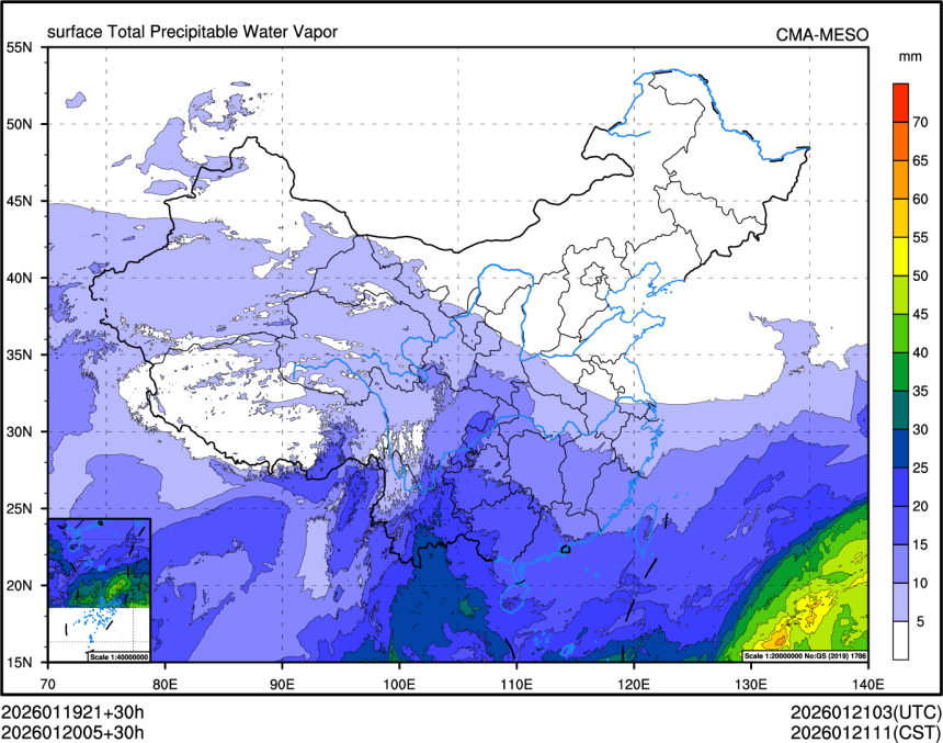 01/20 05时 +030小时