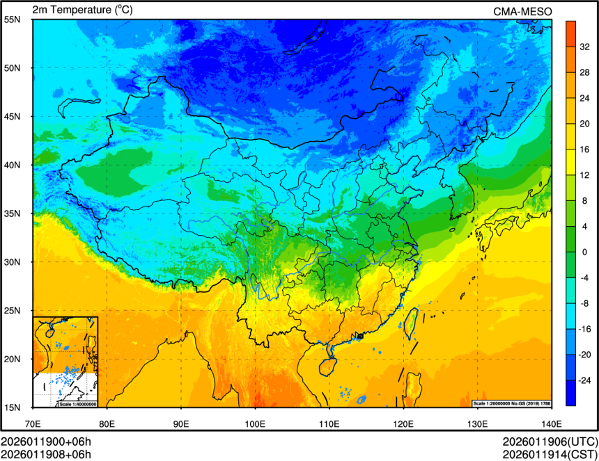 01/19 00时 +006小时
