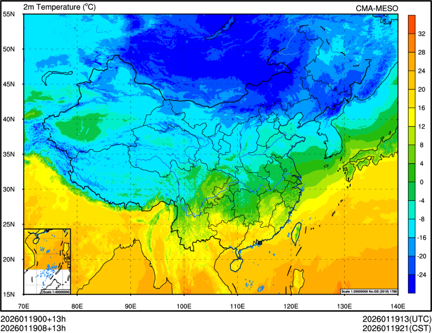 01/19 00时 +013小时