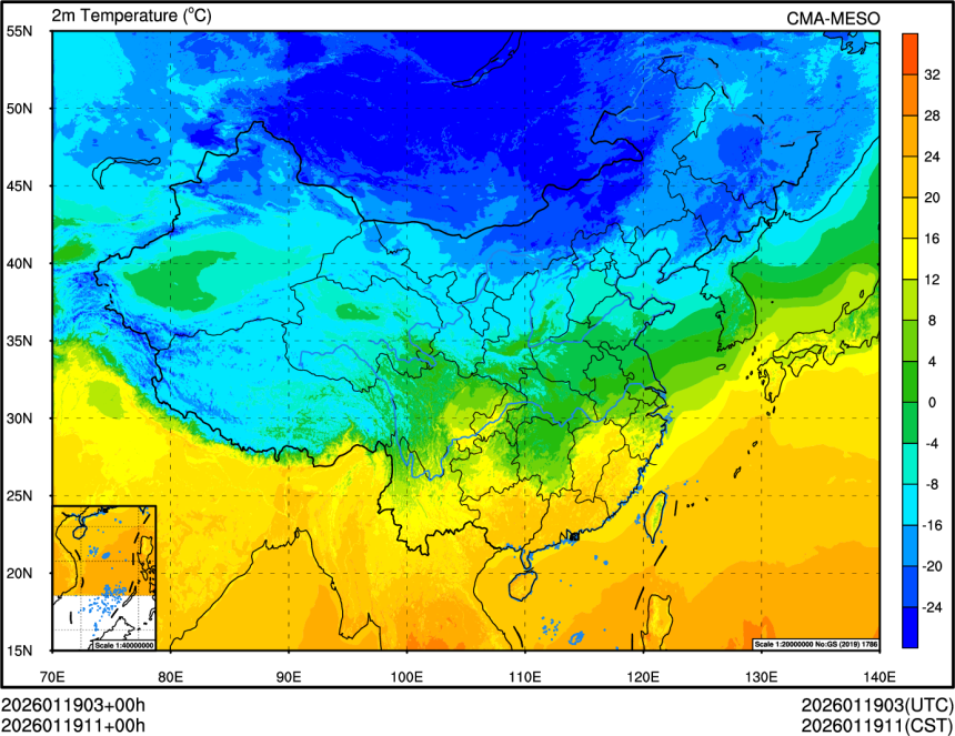 01/19 03时 +000小时