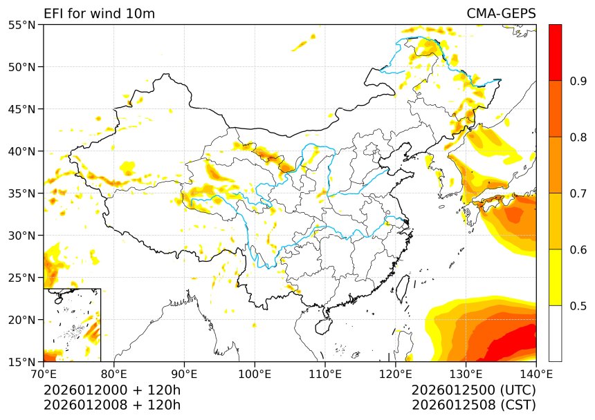 01/20 08时 +120小时