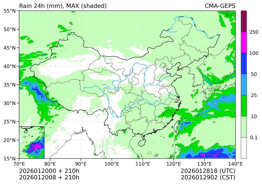 01/20 08时 +210小时
