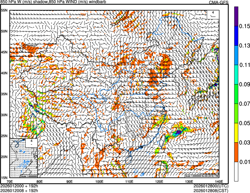 01/20 00时 +192小时