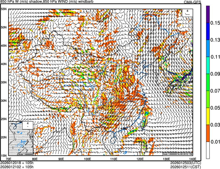 01/20 18时 +105小时