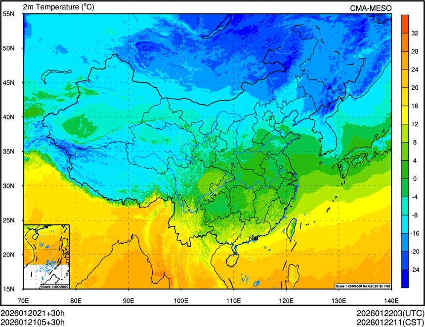 01/20 21时 +030小时