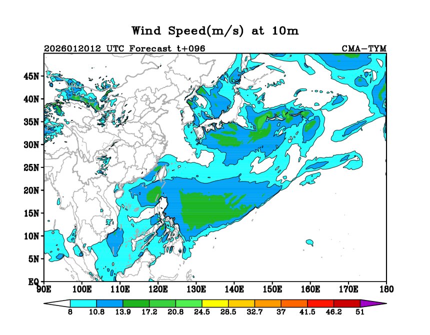 01/20 12时 +096小时