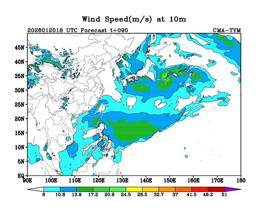01/20 18时 +090小时