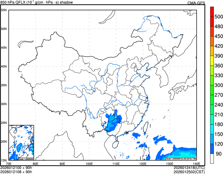 01/21 00时 +090小时