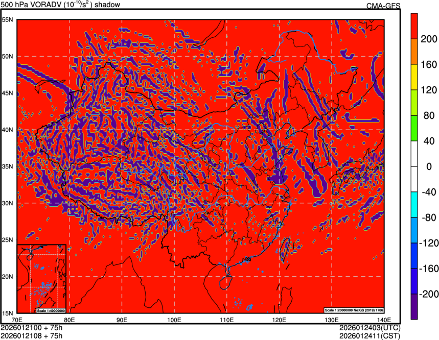 01/21 00时 +075小时
