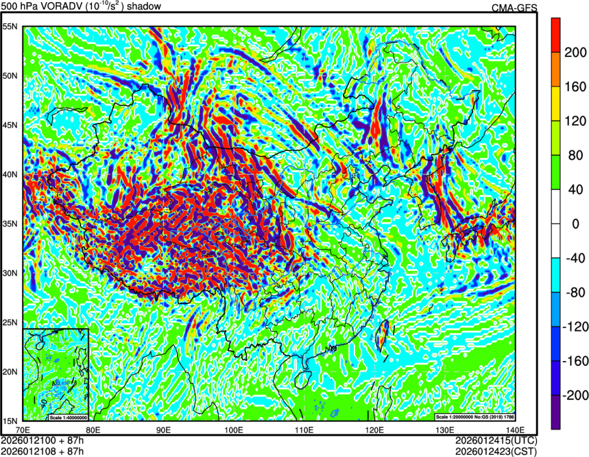 01/21 00时 +087小时