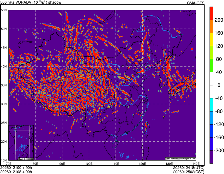 01/21 00时 +090小时