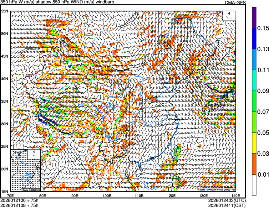 01/21 00时 +075小时