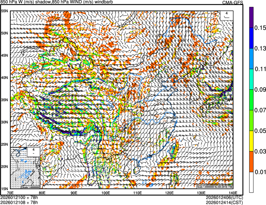 01/21 00时 +078小时