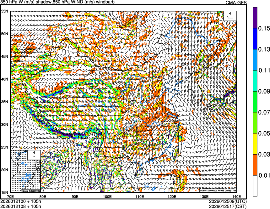 01/21 00时 +105小时