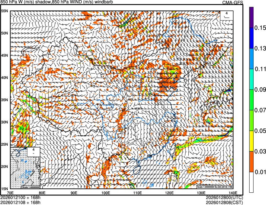 01/21 00时 +168小时