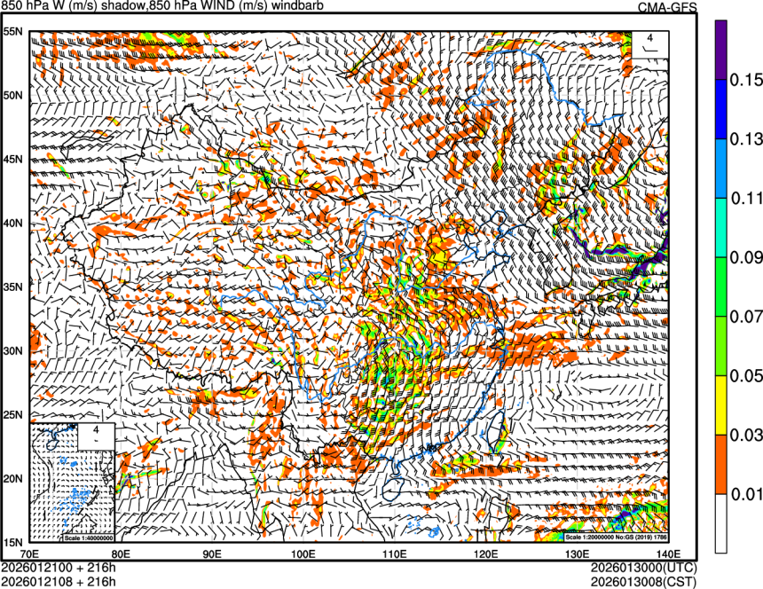 01/21 00时 +216小时
