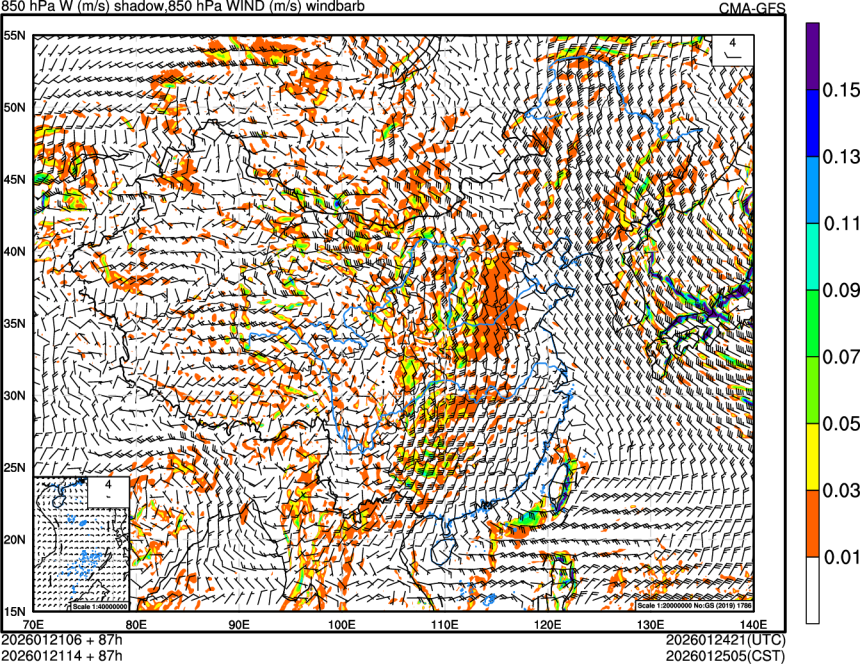 01/21 06时 +087小时